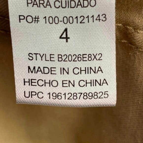 Democracy‎ Women's Ab solution Cotton Stretch Cargo Utility Pants Size 4 - Picture 10 of 14